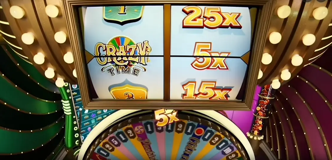 Crazy Time bonuses