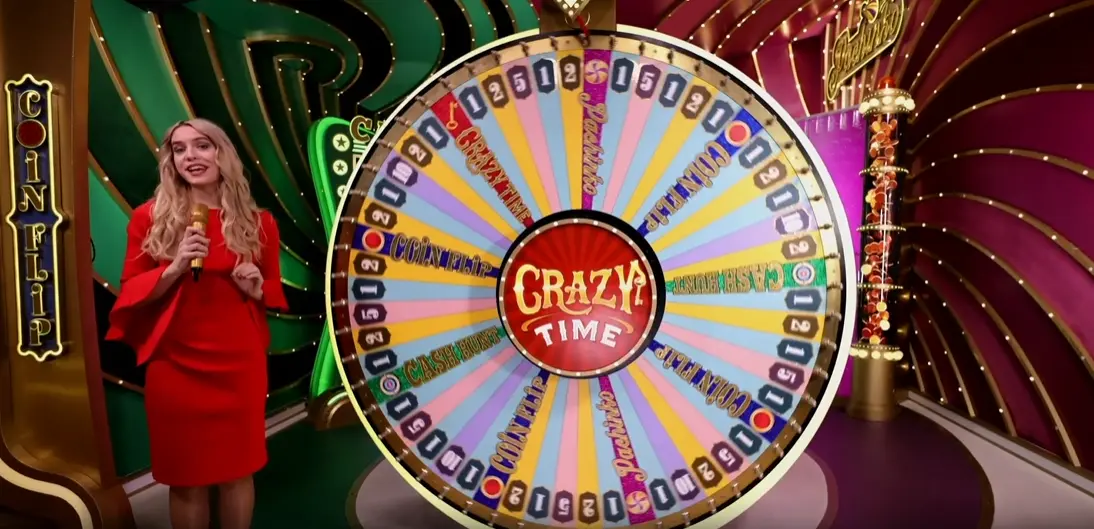 Crazy Time gameplay